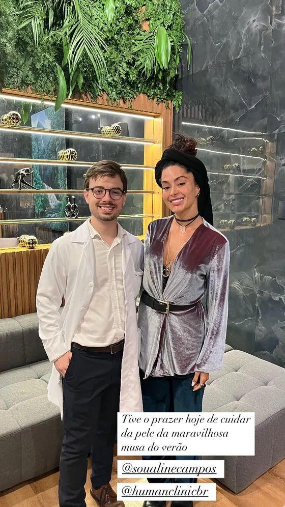 Story com Aline Campos